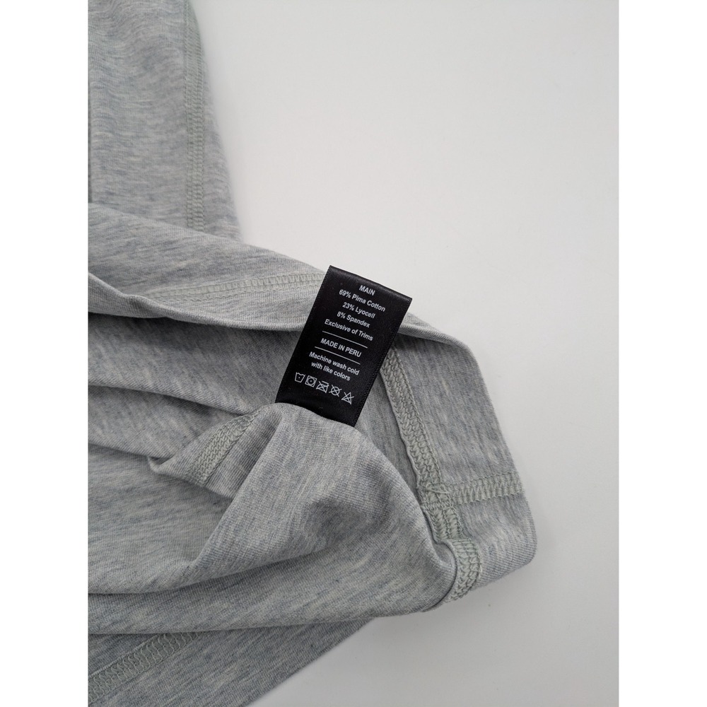 Public Rec Shirt Mens Large Gray Henley Go To Long Sleeve Performance Pullover - Picture 5 of 8